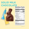 image:imageRUSSELL STOVER Chocolate Bunny Decorating Kit  Solid Milk Chocolate Rabbit with 2 Frosting Tubes  42 oz Easter Candy42 oz Pack of 2