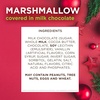 image:imageRUSSELL STOVER Christmas Dark Chocolate Marshmallow Ornament 13 oz Pack of 18Marshmallow