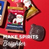 image:imageRUSSELL STOVER Christmas Dark Chocolate Marshmallow Ornament 13 oz Pack of 18Marshmallow in Dark Chocolate