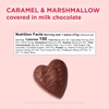 image:imageRUSSELL STOVER Valentines Day Dark Chocolate Marshmallow Heart 13 oz Pack of 18Caramel  Marsh