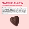 image:imageRUSSELL STOVER Valentines Day Dark Chocolate Marshmallow Heart 13 oz Pack of 18Dark Choc Marsh