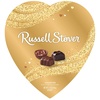 image:imageRUSSELL STOVER Valentines Day Gold Foil Heart Assorted Milk amp Dark Chocolate Candy Gift Box 51 oz51
