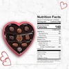 image:imageRUSSELL STOVER Valentines Day Gold Foil Heart Assorted Milk amp Dark Chocolate Candy Gift Box 51 oz51 Pack of 2