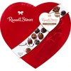 image:imageRussell Stover Red Foil Heart 10 Ounce  Chocolate Gift Box for Valentines Day Mothers Day Anniversary and BirthdaysMilk  Dark