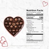 image:imageRussell Stover Red Foil Heart 10 Ounce  Chocolate Gift Box for Valentines Day Mothers Day Anniversary and BirthdaysMilk  Dark