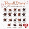 image:imageRussell Stover Red Foil Heart 10 Ounce  Chocolate Gift Box for Valentines Day Mothers Day Anniversary and BirthdaysMilk  Dark