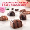 image:imageRussell Stover Red Foil Heart 10 Ounce  Chocolate Gift Box for Valentines Day Mothers Day Anniversary and BirthdaysMilk  Dark