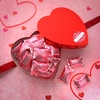 image:imageRussell Stover Red Foil Heart 10 Ounce  Chocolate Gift Box for Valentines Day Mothers Day Anniversary and BirthdaysStrawberry Cream