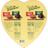 image:imageWHITMANS Valentines Day Best Friends Forever Heart Milk amp Dark Chocolate Candy Gift Box 129 oz
