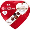 image:imageRussell Stover Red Foil Heart 10 Ounce  Chocolate Gift Box for Valentines Day Mothers Day Anniversary and BirthdaysAssorted Chocolates
