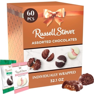 image:imageRUSSELL STOVER Assorted Milk amp Dark Chocolate Candy Gift Box 321 oz