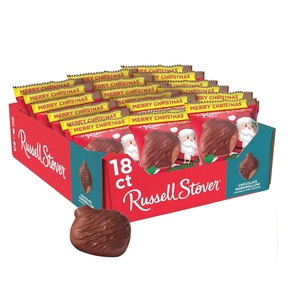 image:imageRUSSELL STOVER Christmas Dark Chocolate Marshmallow Ornament 13 oz Pack of 18Chocolate Marshmallow