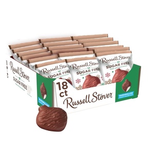 image:imageRUSSELL STOVER Christmas Dark Chocolate Marshmallow Ornament 13 oz Pack of 18Sugar Free Marshmallow