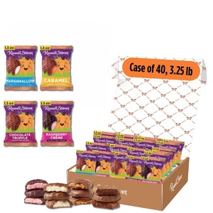 image:imageRUSSELL STOVER Fall Milk Chocolate Marshmallow Pumpkin 13 oz Pack of 18Chocolate