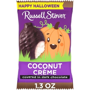 image:imageRUSSELL STOVER Fall Milk Chocolate Marshmallow Pumpkin 13 oz Pack of 18Coconut