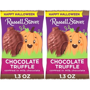 image:imageRUSSELL STOVER Fall Milk Chocolate Marshmallow Pumpkin 13 oz Pack of 18Dark Chocolate