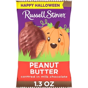 image:imageRUSSELL STOVER Fall Milk Chocolate Marshmallow Pumpkin 13 oz Pack of 18Peanut Butter