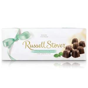 image:imageRUSSELL STOVER Milk Chocolate French Mints Candy Gift Box 12 oz NEW BOX10 ounces Pack of 1