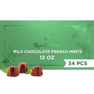 image:imageRUSSELL STOVER Milk Chocolate French Mints Candy Gift Box 12 oz NEW BOX12 ounces Pack of 1