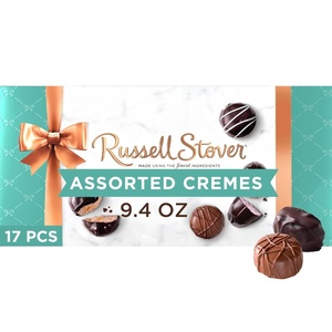image:imageRussell Stover Caramel and Nuts in Milk and Dark Chocolate Mothers Day Chocolate Gift Box 94 OunceAssorted Creams
