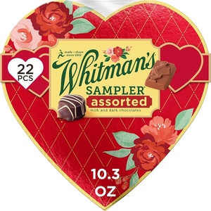 image:imageWhitmans Valentines Sampler Heart 103 OunceBig