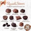 image:imageRussell Stover Assorted Milk and Dark Chocolates Chocolate Gift Box 94 Ounce 17 Pieces94 Ounce Pack of 1