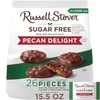 image:imageRUSSELL STOVER Sugar Free Pecan Delight Chocolate Candy 155 oz bag  ZERO SUGAR STEVIA EXTRACT DESSERT SNACKING ASSORTED CHOCOLATE ASSORTED FLAVORSPecans  Caramel