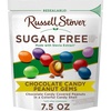 image:imageRussell Stover Sugar Free Chocolate Candy Coated Peanut Gems 75 Ounce Bag75 oz