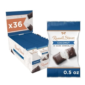 image:imageRussell Stover Dark Chocolate Mint Patties  Pack of 36Dark Chocolate Coconut