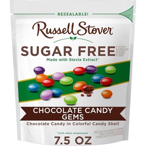 image:imageRussell Stover Sugar Free Candy 75oz BagsChocolate Gems