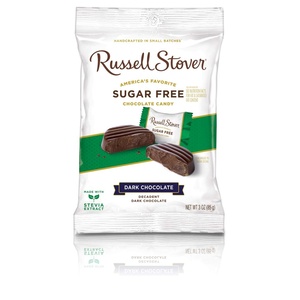 image:imageRussell Stover Sugar Free Dark Chocolate Medallions 3 oz Bag 270215Dark Chocolate
