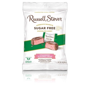image:imageRussell Stover Sugar Free Pecan Delights with Stevia 10 oz Bag  ZERO SUGAR STEVIA EXTRACT DESSERT SNACKING ASSORTED CHOCOLATE ASSORTED FLAVORSStrawberry Cream