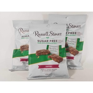 image:imageRussell Stover Sugar Free Pecan Delights with Stevia 10 oz Bag  ZERO SUGAR STEVIA EXTRACT DESSERT SNACKING ASSORTED CHOCOLATE ASSORTED FLAVORSToffee Squares