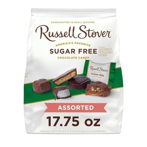 image:imageRussell Stover SugarFree Assorted Chocolate Caramels 11 Pound Pack of 1Assorted Chocolates